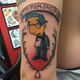 Illustration for article titled Explore the most cromulent iSimpsons/i tattoos on Instagram